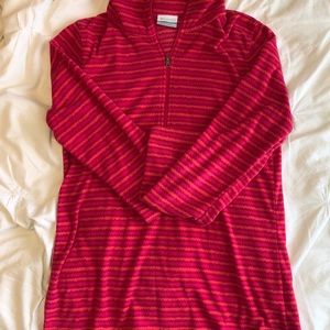 Columbia fleece pull over